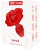 Korek analny rotacja Rose rotating anal plug